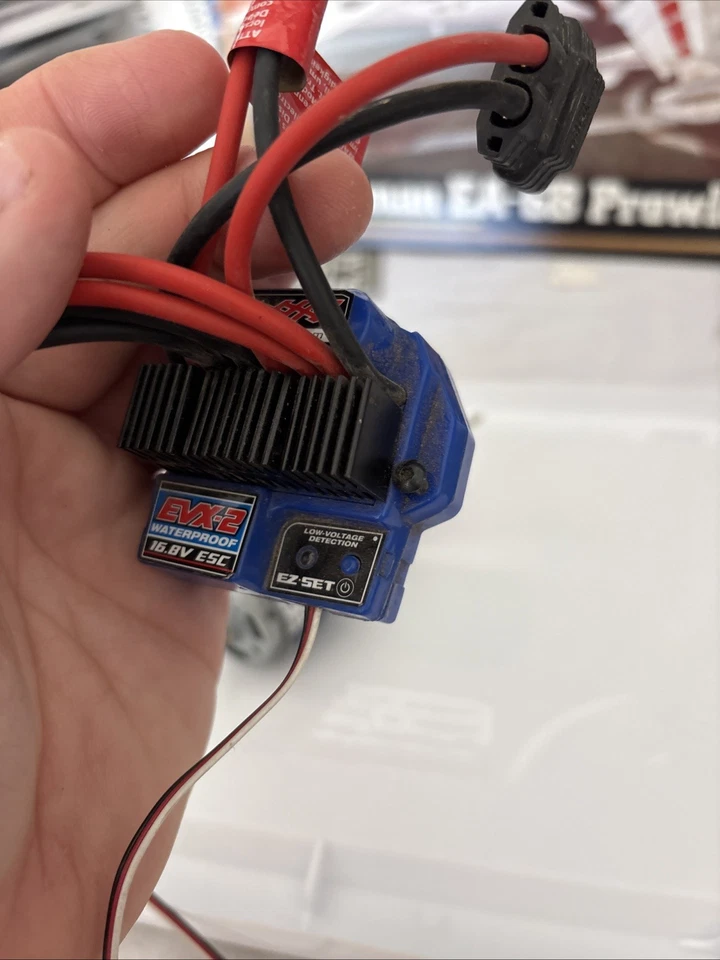 Traxxas Summit EVX-2 16.8v Impermeable ESC con Motor Titan 775 Combo Cepillado Foto 2 de 4