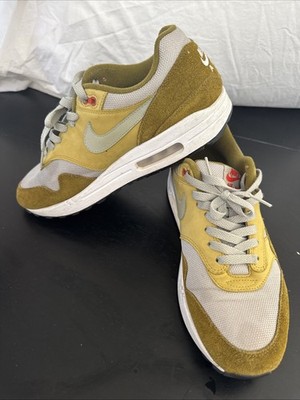 Nike Air Max 1 Premium Retro Green Curry 908366-300 Olive Sz 10