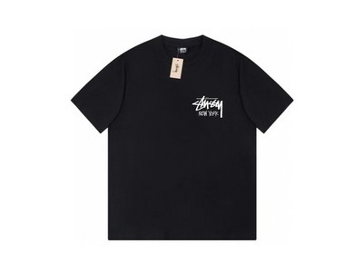 Stussy tee city NEW YORK Black / white / blue t shirt | eBay