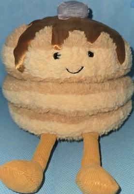 Jellycat Amuseables Fran Pancakes Plush w/ Tag BRAND NEW AUTHENTIC