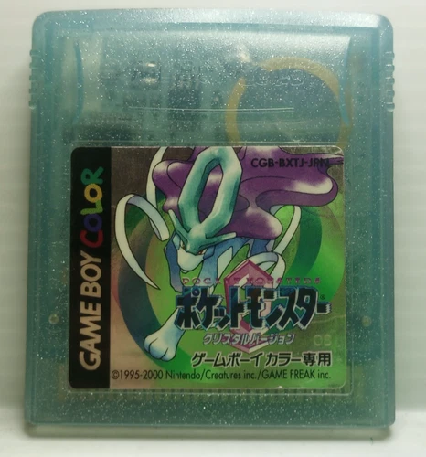 Pokemon Crystal Game Boy Japanese Game US Seller | Good