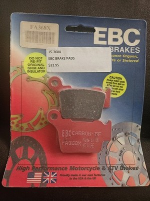 EBC Brakes FA368X High Performance Organic Carbon Graphite Sinistered Pads /New 