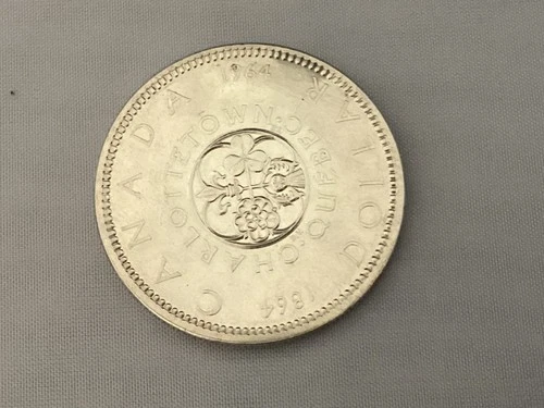 Canada Silver Coins Lot B–5 Coin 0.800 Silver Set –39.75g – Charlottetown Dollar