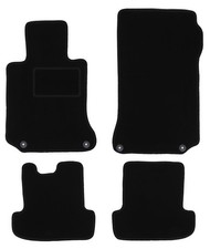 Schwarze Velours-Fu&szlig;matten: Mercedes W207 Coup&eacute; E-Klasse (2009-)