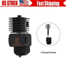 0.2mm 0.4mm Nozzle Hotend Kit for Bambu Lab A1 Mini 3D Printer Accessories US