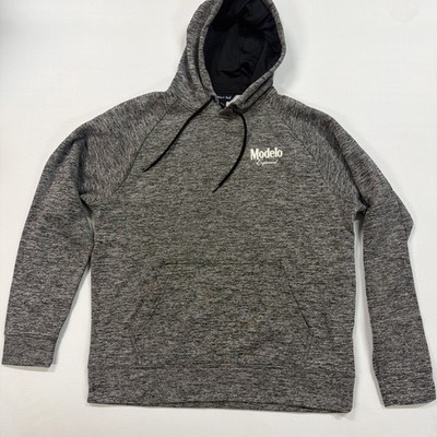 Modelo Especial Large Sport Tek Gray Hoodie Draw String New Soft Material