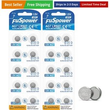SR927W 395 SR927 LR927 AG7 Alkaline Watch Batteries 20 Count Pack of 120PCS