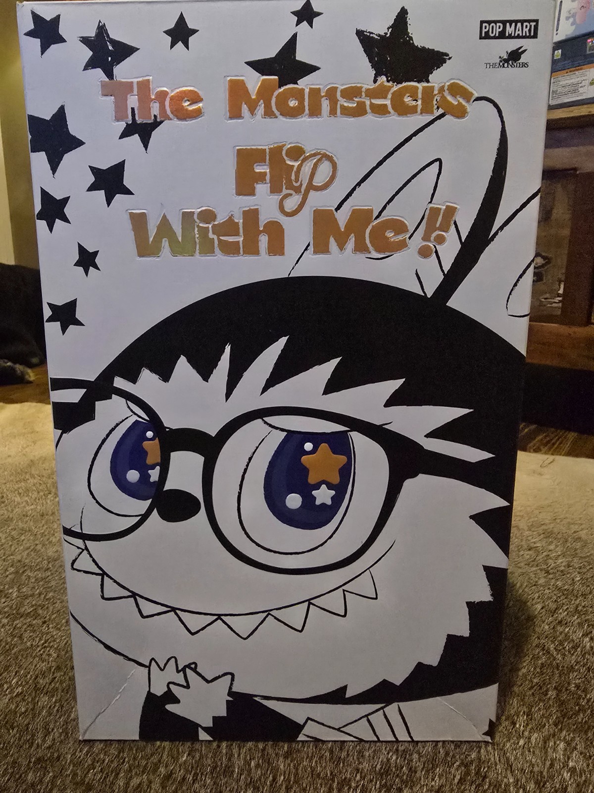 NEW Pop Mart Labubu the Monsters Flip With Me Vinyl Plush Doll IN BOX Authentic