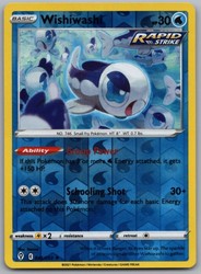 Wishiwashi 046/203 Rare Reverse Holo Evolving Skies