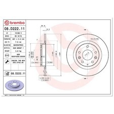 Brembo Bremsscheiben + Beläge hinten 11618101880
