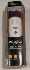 Genuine Whirlpool Ice Water Refrigerator Filter WHR1RXD1 Single Pack Open Box