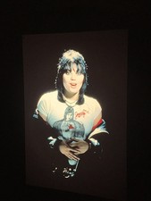 Joan Jett Photographic Transparency Original 35mm Positive Slide Circa 1980s