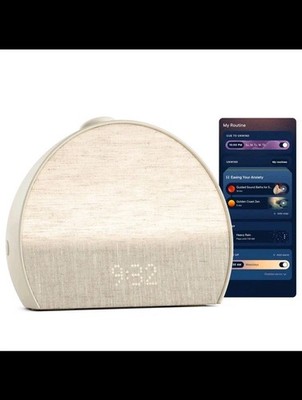 Hatch Restore 3 Sunrise Alarm Clock, Sound Machine, Smart Light (Greige) 