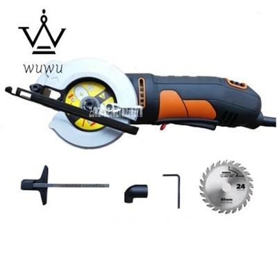 WX423 Multi-function Electric Circular Saw Portable Small Woodworking Cutter