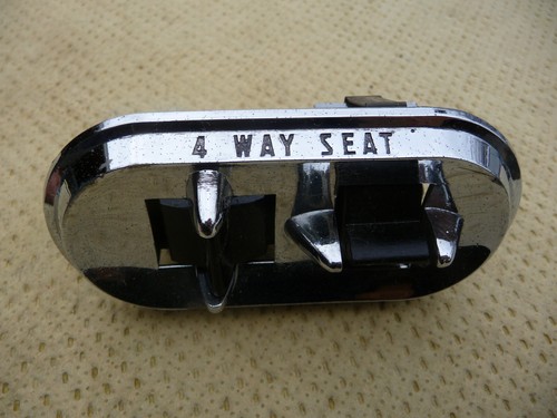 !955 1956 1957 Used Thunderbird Power Seat Switch & Housing Very Nice FoMoCo