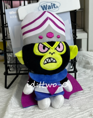 Mojo jojo The Powerpuff Girls Plush Toy Key Chain Keychain Bag