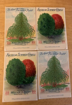 Vintage 1916 Put up by William D. Burt Dalton, N.Y. Genesee Valley Lithograph Co