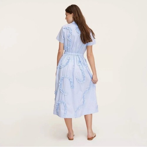 Kate Spade NY Target Women's Ribbon Short Sleeve Midi Shirtdress - XXL - Picture 2 of 4