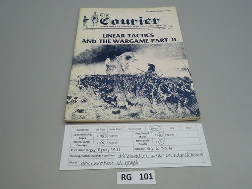 The Courier: Vol. 2 No. 5 (Bulletin of the New England Wargamers Association) - Imagen 2 de 12