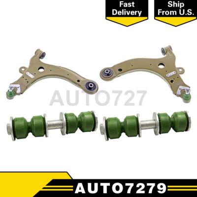 Mevotech Front 4PCS Suspension Control Arm Ball Joint Assembly Bar Link Kit