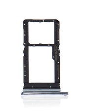 Replacement Dual Sim Card Tray Compatible For LG Stylo 7 Black 