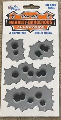 Hardley Dangerous Illusions Rapid Fire Bullet Holes Two-6 Packs