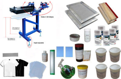 TECHTONGDA Newest 3 Color Floor Type Screen Printing Kits for DIY #006898