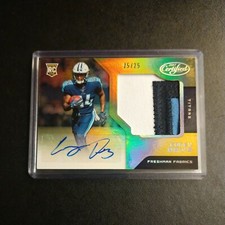 #25/25 Corey Davis Rookie Patch Auto RPA 2017 Panini Certified rc Autograph Jets