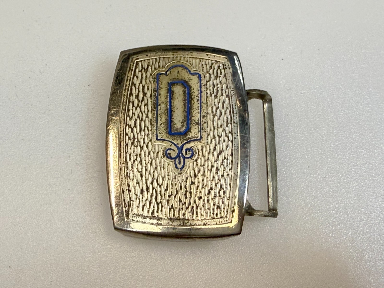 Custom Initial Letter D Monogram Silver Plated Pi… - image 12