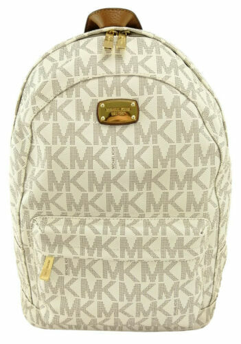 Michael Kors MK Jet Set Monogram Backpack Vanilla Ivory  display picture 1
