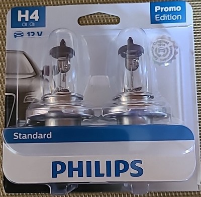 6x 2 Stck Philips H4 Halogen Glühlampe V12  Auto Scheinwerfer Neu & OVP