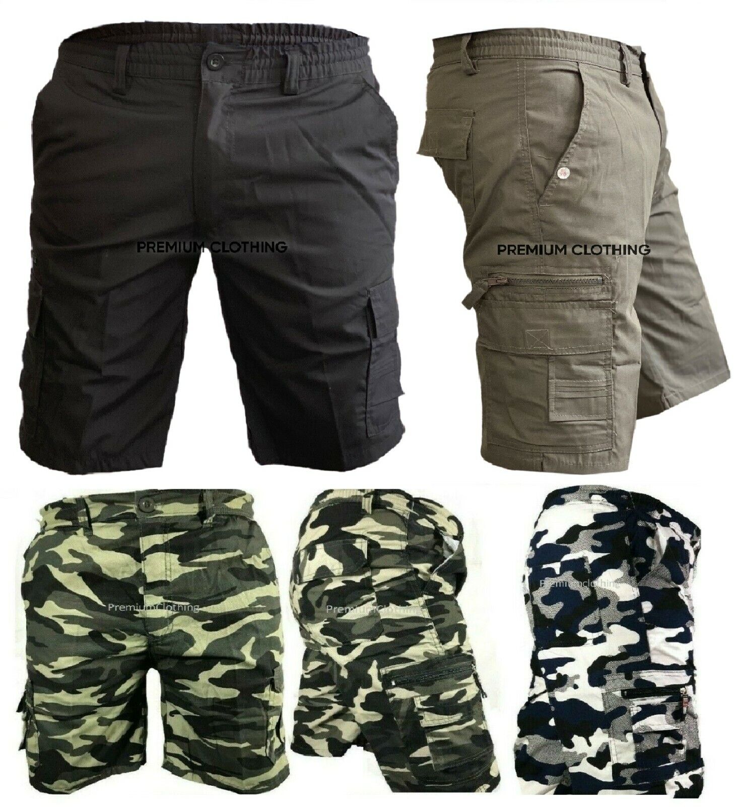 Shorts | Men's Cargo Half Pant (New) 28,30,32 Size Available | Freeup