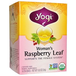 100 Certified Organic Yogi Tea Raspberry Leaf Female System Pregnancy 16 Bags Ebay