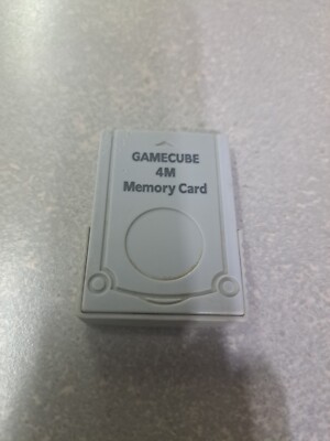 Game Cube 4m Memory Card | eBay