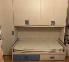 Cameretta - Letto singolo con armadio a ponte - Usato come nuovo
