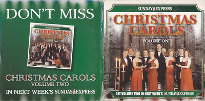 CHRISTMAS CAROLS ( SUNDAY EXPRESS Newspaper Double Album )