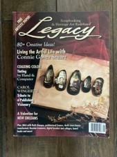 Legacy Feb Mar 2006 Scrapbooking  Heritage Art magazine