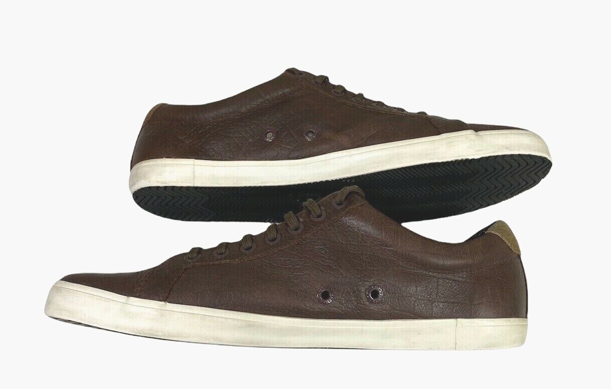 TRUE RELIGIONMen’s 13 Brown Leather Athletic Shoes S… Gem