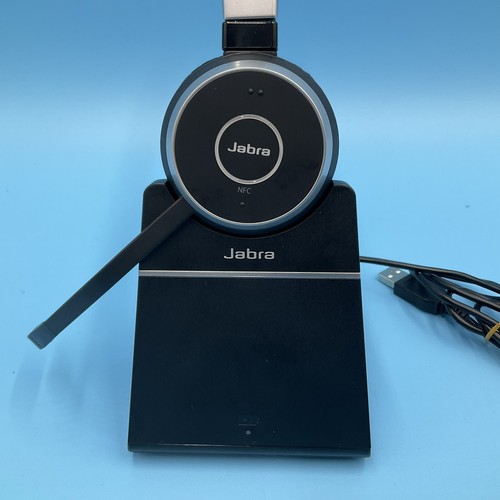 Jabra Casque Bluetooth HSCO 18w avec Support de Charge E65 Modèle Div010 *Fonctionne* - Photo 2/12