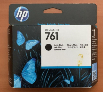 HP 761 CH648A Printhead Druckkopf Matte Black f. DesignJet T7100 T7100Monochrome