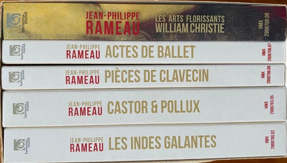 Jean-Philippe Rameau. Sammlung. Mit William Christie Les Arts Florissants. - Bild 3 von 3