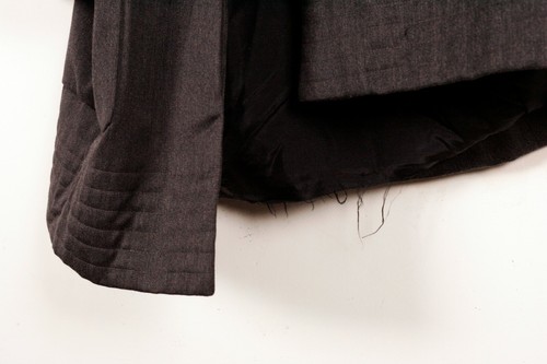 Abrigo Balenciaga Gris Oscuro Estilo Ópera Francia 50 Le Dix París De Colección - Imagen 6 de 12