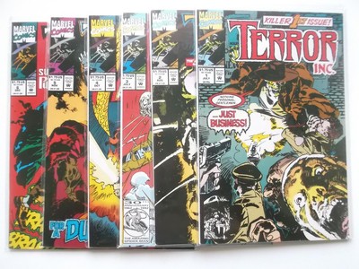 TERROR INC. Vol.1 Heft 1 2 3 4 5 6 US Marvel 1992-1993