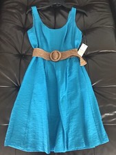 Nine West NWT Women’s Sleeveless Fit & Flare Dress Size 4