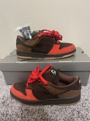 (RARE) 2003  Size 6.5M - Nike Dunk Pro SB Low  Bison  (OG-ALL)