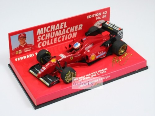 MINICHAMPS FERRARI F310 #30 MY FIRST WIN WITH FERRARI GP SPAIN JUNE 2, 510964311 - Picture 2 of 4