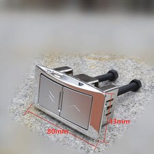 Toilet Tank Switch Control Buttons Rectangle Dual Flush Toilet Water Tank Button