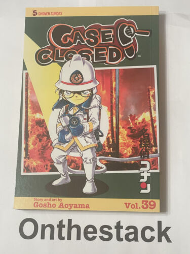 MANGA:   Case Closed Vol. 39 by Gosho Aoyama (2011, Paperback) - 第 1/2 張圖片