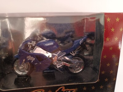 Yamaha YZF-R1 - blau - Motorrad Modell - 1:18 Road Signatur Yatming