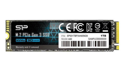 Silicon Power Ace A60 SP001TBP34A60M28 SSD (1TB M.2 PCIe NVMe 3.0 x4) /T2UK